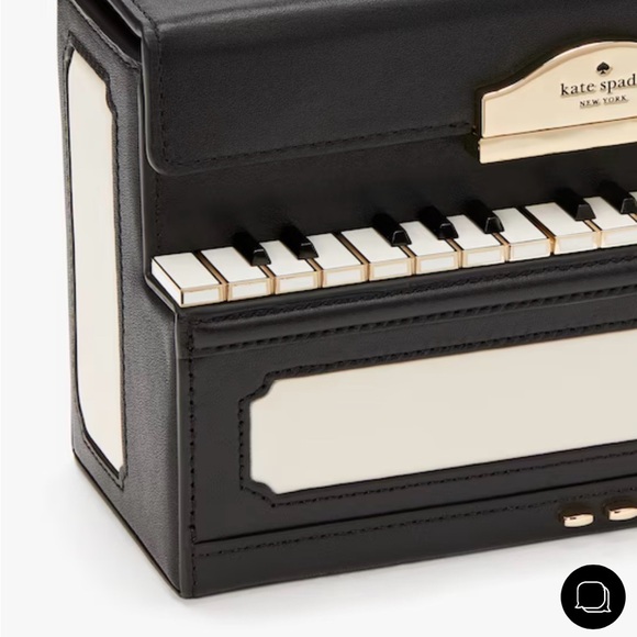 FACTORY SEALED! Kate Spade ♠️ Pitch Purrfect Piano 🎹 Crossbody Bag - Picture 5 of 9
